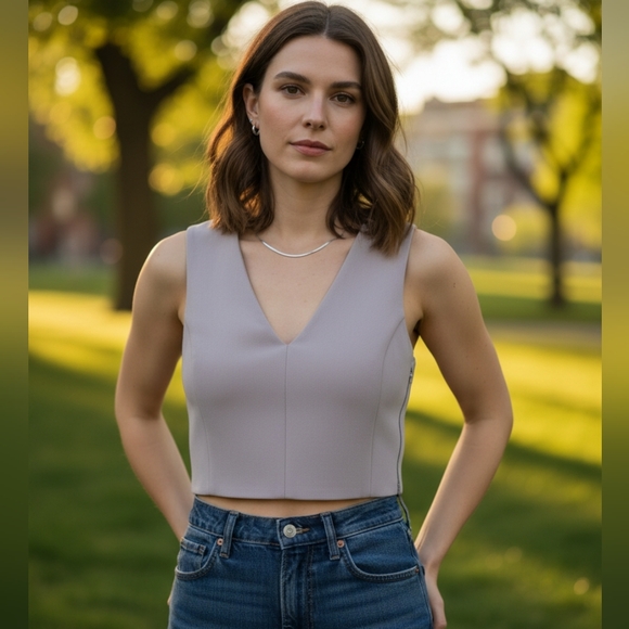 Wilfred Tops - Wilfred Crop Top from Artizia Size Small 17 Ptp 24 Length 14